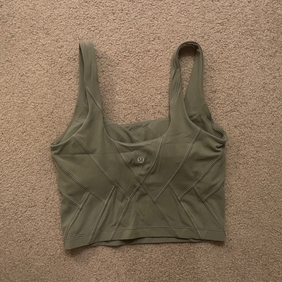 lululemon nulu fold tight tank - Picture 3 of 4